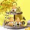 3 Pieces Bumble Bee Spring Gnome Decorations Honey Bee Gnomes Ornaments World Bee Day Decorations Gifts Fall Thanksgiving Gnomes Figurines Honey Bee Birthday Party Decor